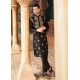 ZGMK1764 Black Raw Silk Kurta