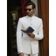 ZGMP1306 Off White Suiting Fabric Prince Suit
