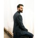 ZGMP1453 Prussian Blue Cotton Prince Coat