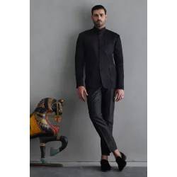 ZGMP1949 Black Atlas Jamawar Prince Suit