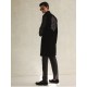 ZGMS1575 Black Velvet Sherwani