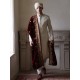 ZGMS1607 Off White Jamawar Sherwani