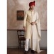 ZGMS1630 Champagne Embroidered Sherwani