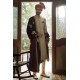 ZGMS1867 Off White Jamawar Sherwani