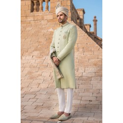 ZGMS1879 Nyanza Jamawar Sherwani