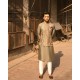 ZGMW1368 French Bistre Raw Silk Waistcoat ZGMW1368 French Bistre Raw Silk Waistcoat