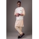 ZGMW1986 White Raw Silk Waistcoat ZGMW1986 White Raw Silk Waistcoat