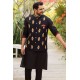 ZGMW1988 Black Raw Silk Waistcoat