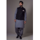 ZGMW1993 Black Raw Silk Waistcoat ZGMW1993 Black Raw Silk Waistcoat