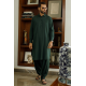 ZGMK2099 Dragon teal Boski Linen Kameez Shalwar