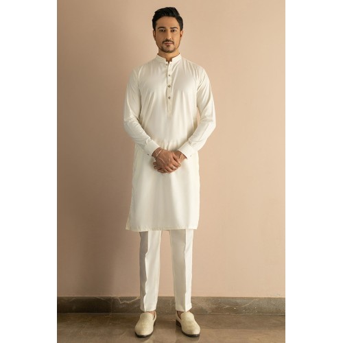 ZGMK2108 Ivory Boski Kurta Pajama