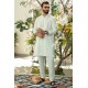 ZGMK2110 Light Cyan Raw Silk Kurta Pajama ZGMK2110 Light Cyan Raw Silk Kurta Pajama