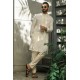 ZGMK2130 Champagne Raw Silk Kurta Pajama