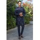 ZGMK2135 Blue Coral Cotton Silk Kurta Pajama