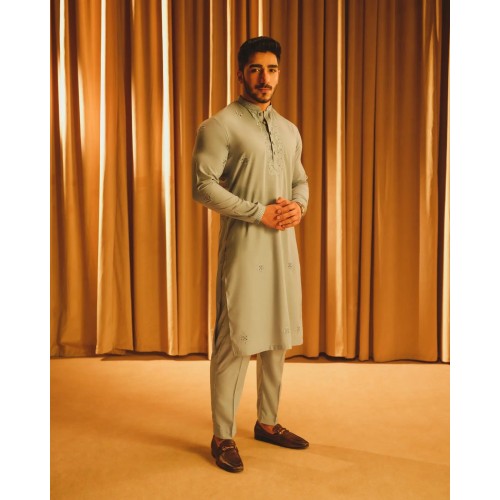 ZGMK2678 Coffee Black Cotton Blend Kurta Pajama ZGMK2678 Coffee Black Cotton Blend Kurta Pajama