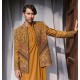 ZGMP2641 Bronze Raw Silk Prince Coat ZGMP2641 Bronze Raw Silk Prince Coat