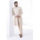 ZGMS2314 Champagne Blue Jamawar Sherwani