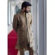 ZGMS2474 Tan Raw Silk Sherwani