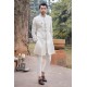 ZGMS2797 Off-White Raw Silk Sherwani ZGMS2797 Off-White Raw Silk Sherwani