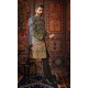 ZGMS2916 Black Raw Silk Sherwani