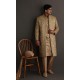 ZGMS2922 Ecru Raw Silk Sherwani