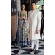 ZGMS2925 White Embroidered Raw Silk Sherwani
