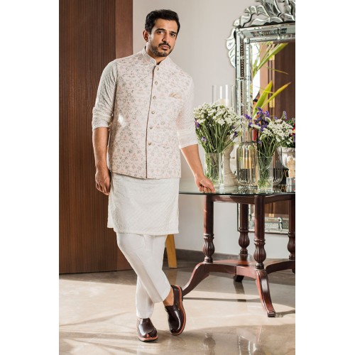 ZGMW2033 Seashell Suiting Fabric Waistcoat