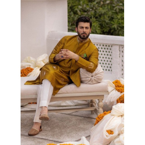 ZGMW2520 Golden Brown Raw Silk Waistcoat ZGMW2520 Golden Brown Raw Silk Waistcoat