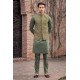 ZGMW2862 Sage Raw Silk Waistcoat