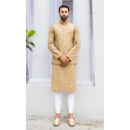 ZGMW2948 Sunset Raw Silk Waistcoat