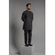 ZGMK3227 Black Khadi Woven Cotton Kurta