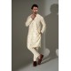 ZGMK3236 Cornsilk Silk Kurta