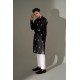 ZGMK3237 Black Cotton Karandi Kurta ZGMK3237 Black Cotton Karandi Kurta