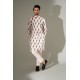 ZGMK3238 Off-White Cotton Karandi Kurta ZGMK3238 Off-White Cotton Karandi Kurta