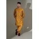 ZGMK3244 Harvest Gold Raw Silk Kurta ZGMK3244 Harvest Gold Raw Silk Kurta