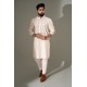 ZGMK3245 White Chikankari Cotton Kurta ZGMK3245 White Chikankari Cotton Kurta