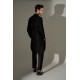 ZGMK3248 Black Cotton Silk Kurta