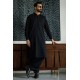 ZGMK3294 Black Cotton Blend Kurta