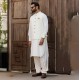 ZGMK3298 Off-White Bosky Linen Kurta