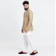 ZGMP3129 Papaya Whip Raw Silk Prince Coat ZGMP3129 Papaya Whip Raw Silk Prince Coat