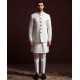 ZGMP3155 White Quilted Prince Jacket