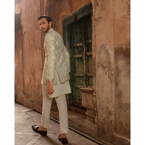 ZGMP3337 Off-White Prince Coat