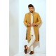 ZGMS3052 Harvest Gold Jamawar Atlas Sherwani ZGMS3052 Harvest Gold Jamawar Atlas Sherwani