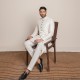 ZGMS3065 White Raw Silk Sherwani ZGMS3065 White Raw Silk Sherwani