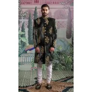 ZGMS3597 Pine Hurst Velvet Sherwani