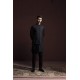 ZGMW3185 Black Raw Silk Waistcoat ZGMW3185 Black Raw Silk Waistcoat