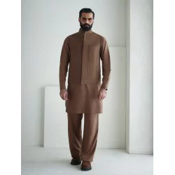 ZGMW3555 Chamoisee Suiting Fabric Waistcoat
