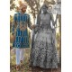 ZGMS1005 Azul Raw Silk Groom Sherwani