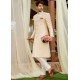 ZGMS1108 Off White Raw Silk Groom Sherwani