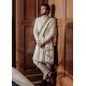 ZGMS1116 Off White Karandi Sherwani